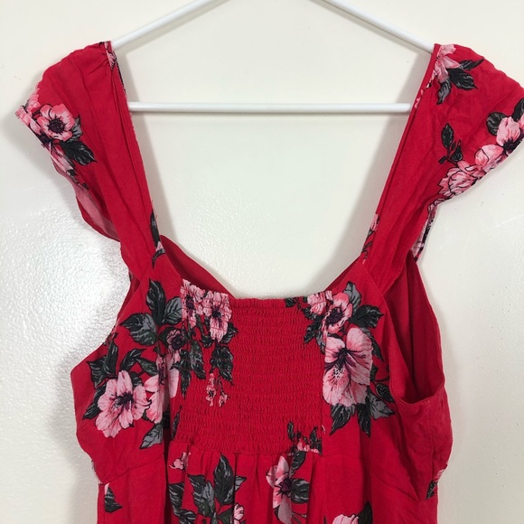 ✨Xhilaration Floral Dress w/ Front Cut Out✨ - Picture 5 of 7